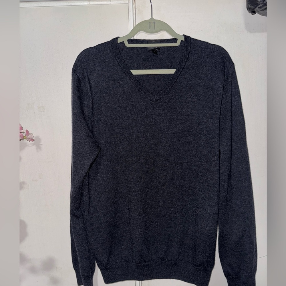 V-neck sweater, J.crew size large